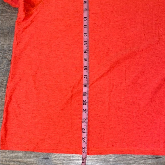 Bright Coral Classic Fit Short Sleeve Women's Crewneck Tee Shirt Size XXL (20) - Picture 3 of 8